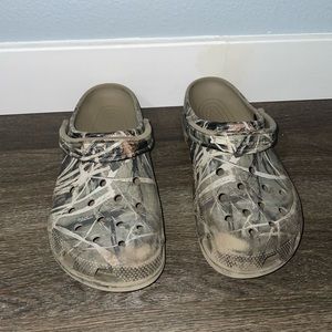 Camo Crocs Clog Shoes